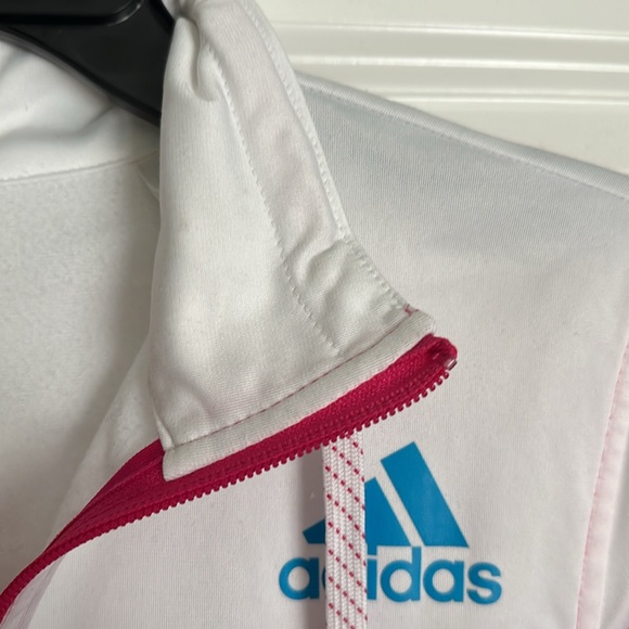 Adidas full zip track jacket. Size medium. - Picture 5 of 6